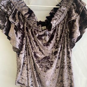 Off the shoulder top